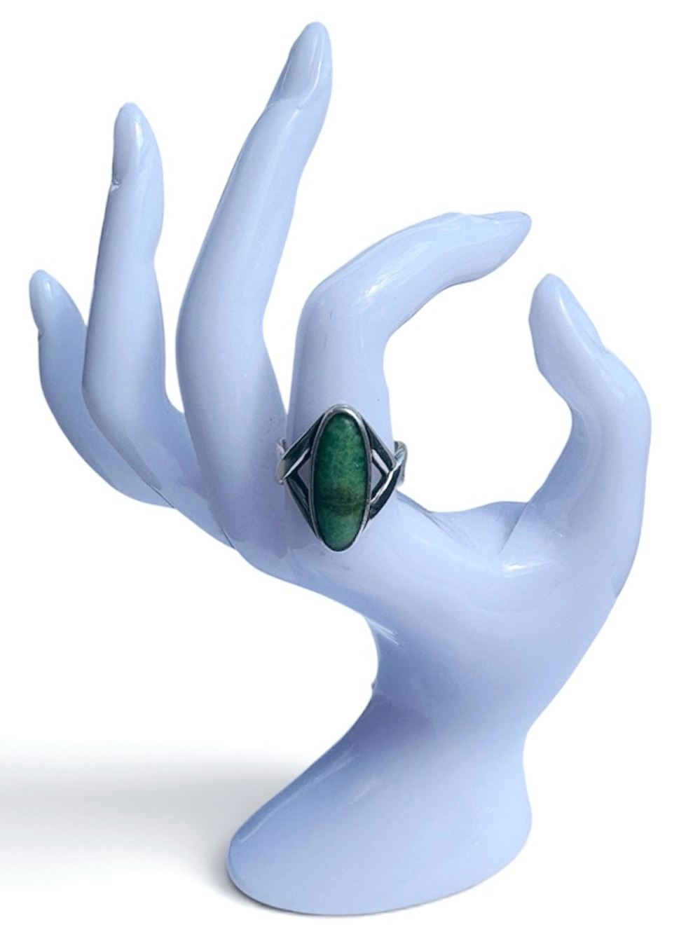 Vintage 926 Silver Split Shank Ring